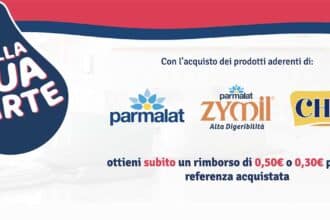 Cashback Parmalat "Dalla tua parte