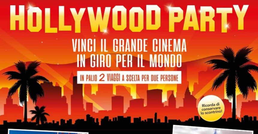 Concorso Crai "Hollywood party