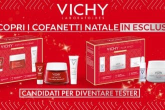 Diventa tester cofanetti Natale Liftactiv Vichy