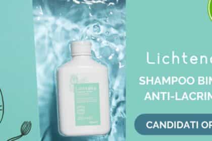 Diventa tester dello shampoo bimbi Anti-Lacrime di Lichtena