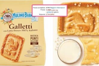 Mulino Bianco Biscotti Frollini Galletti