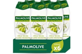 Palmolive Bagnoschiuma Naturals Oliva Verde e Latte Idratante