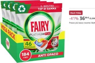 Pastiglie Per Lavastoviglie Fairy Platinum Plus