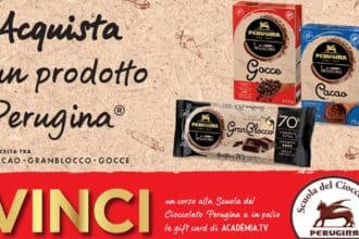 Vinci la Scuola del cioccolato Perugina