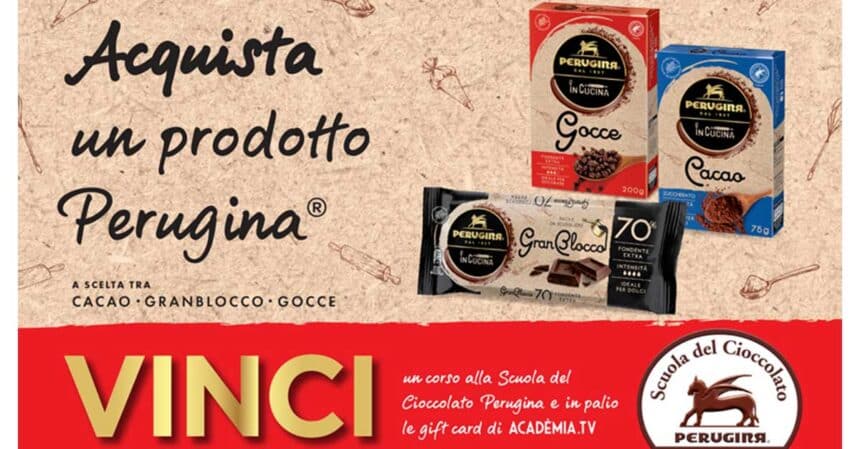 Vinci la Scuola del cioccolato Perugina