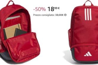 Zaino Adidas in offertissima Amazon