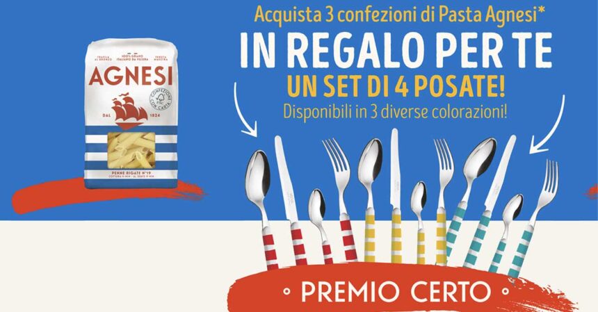 Agnesi "Nuova missione buongusto"