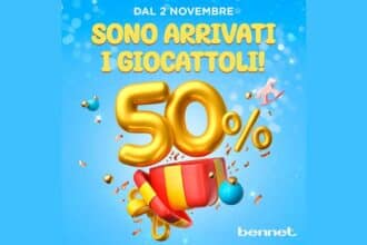 Bennet spendi e riprendi giocattoli