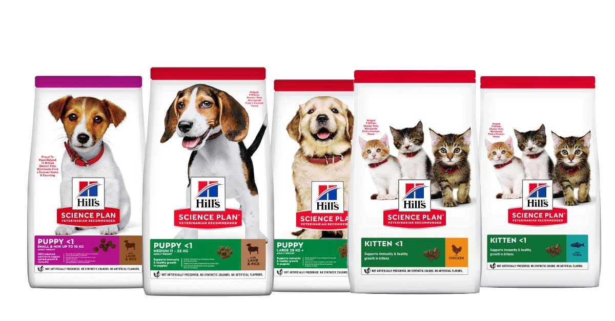 Hill's Pet ricevi un Coupon da 8€ per l'alimentazione del tuo cucciolo