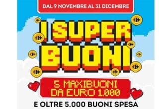 Concorso Carrefour "I super buoni"