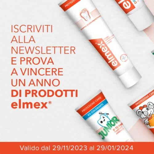 Vinci un anno di prodotti Elmex