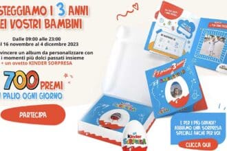 concorso terzo anno Kinder sorpresa