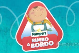 Adesivo "Bimbo a bordo" gratis