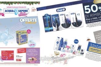 Anteprima volantino Acqua e Sapone Dicembre 2023