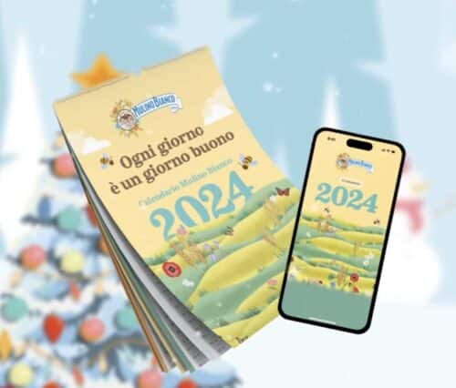 Calendario 2024 di Mulino Bianco