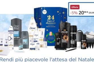 Calendario dell'Avvento AXE & Dove