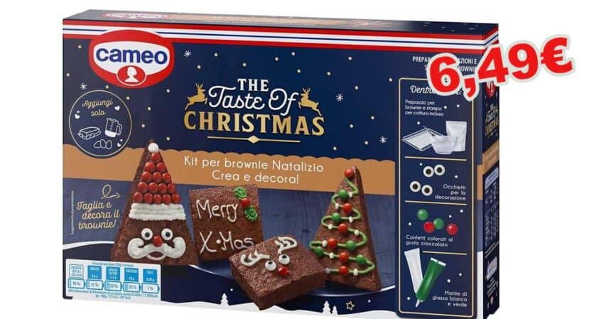 Cameo Kit per Brownie di Natale The Taste of Christmas