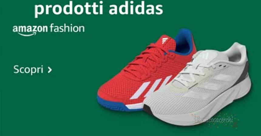 Codice sconto Amazon prodotti Adidas