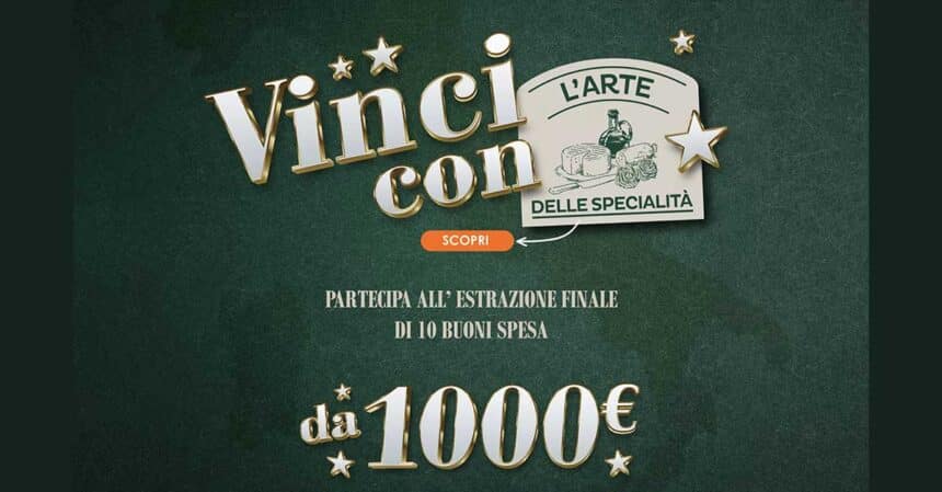 Concorso Todis "Vinci con l'arte delle specialità"