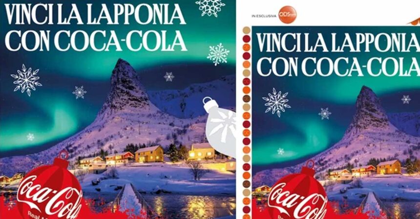 vinci un soggiorno in Lapponia con Coca-Cola