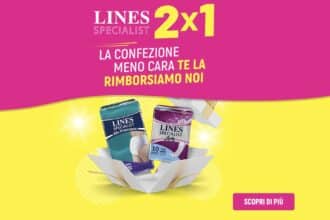 Cashback 2 x 1 Lines Specialist