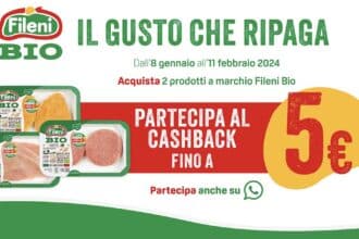 Cashback Fileni Bio "Il gusto che ripaga