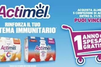 Concorso Actimel “Vinci un Anno di Spesa”