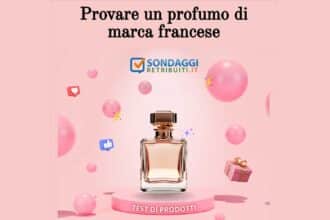 Diventa tester di un profumo di marca francese