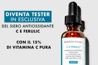 Diventa tester siero antiossidante CE Ferulic Skinceuticals