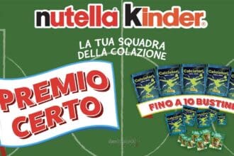 Kinder e Nutella figurine 2024