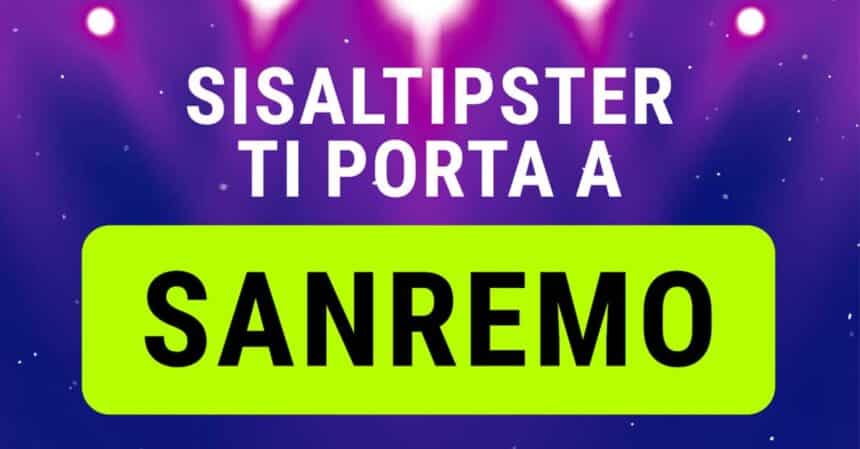 SisalTipster ti porta a Sanremo