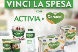 Vinci la spesa con Activia e Danacol