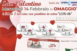 Omaggio Acqua e Sapone San Valentino