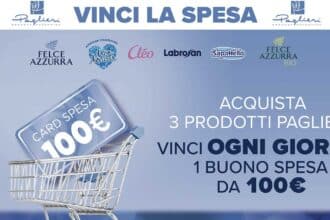 concorso Paglieri "Vinci la spesa