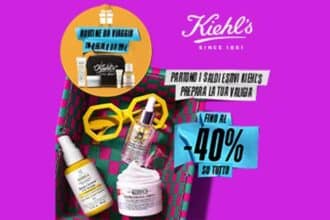 Kiehl's Summer Sales sconto fino 40% catalogo skincare estate 2026