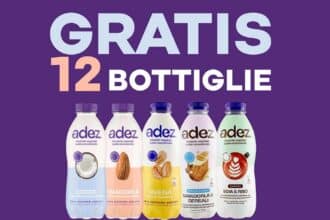 12 bottiglie di Adez gratis con Spesa Sicura