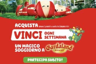 A Gardaland con Babybel e Kiri