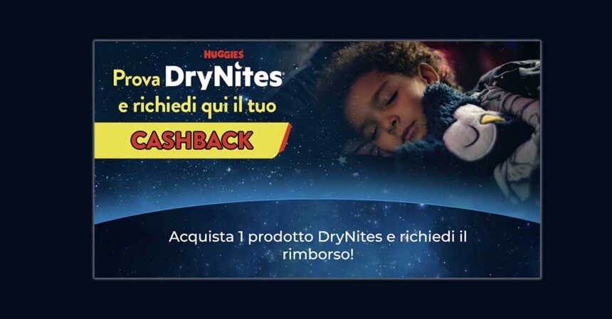 Cashback DryNites Esselunga