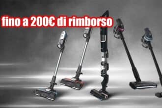 Cashback aspirapolvere senza filo Hoover