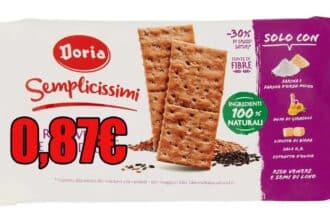 Doria Semplicissimi Cracker sconto Amazon