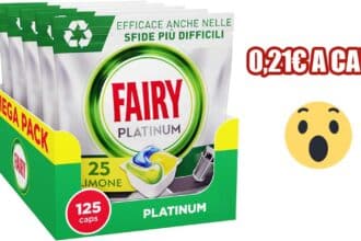 Fairy Platinum Detersivo Lavastoviglie