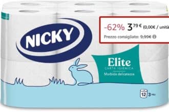 Nicky Elite Carta Igienica
