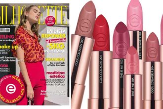 Rivista Silhouette con rossetto Essence