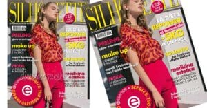Rivista Silhouette con rossetto Essence