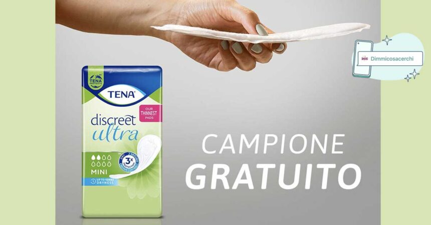 Campioni omaggio TENA Discreet Ultra