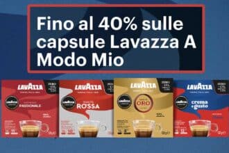 Sconto capsule Lavazza A Modo Mio