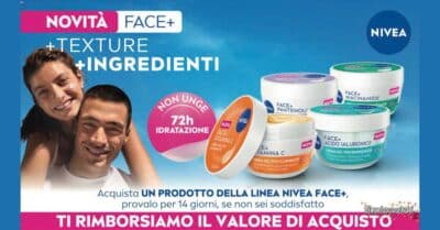 soddisfatti o rimborsati Nivea Face Plus 2026 crema gel viso vitamina C acido ialuronico