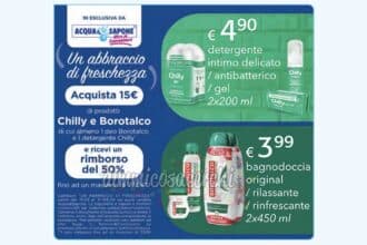 Cashback "Un abbraccio di freschezza