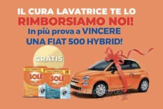 Cashback detersivo Sole