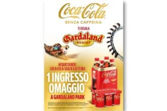 Coca-Cola senza caffeina ti porta a Gardaland